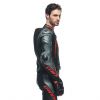 Dainese LAGUNA SECA 5 2PCS kombinéza černá/fluo-červená vel.64
